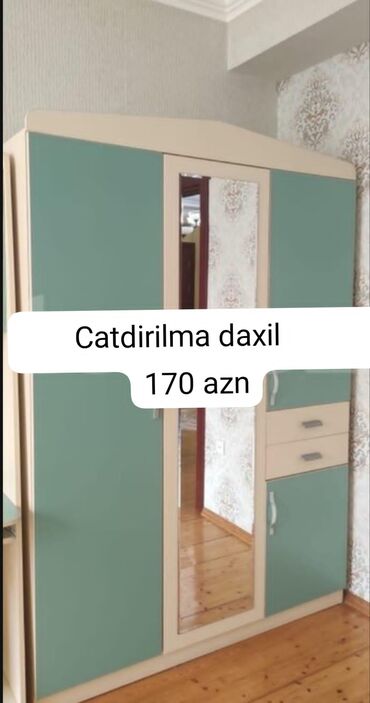 Dolablar: Dolab. 170man. Yaxsi veziyyetdedi.Seher daxili Catdirilma PULSUZ#kod