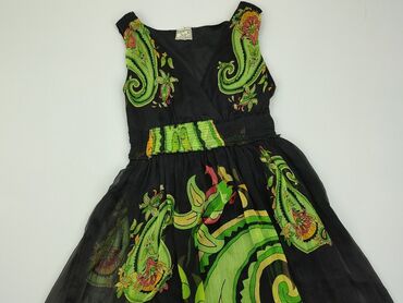 czarna zwiewna sukienki na lato: Sukienka, M, stan - Dobry