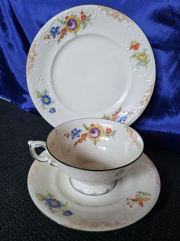 Kuhinjski setovi: Set Kahla porcelan Nemacka 1957+. Set nigde okrzan,napukao,polomljen — 1