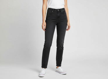 jeansy czarne: PULL&BEAR, Jeans for women, size S