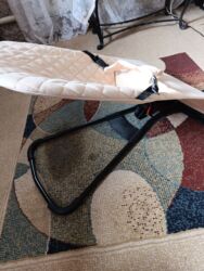 купить шкаф пенал бу: Балдар үчүн шезлонг, Термелген отургуч, Башка материал, түсү - Саргыч боз