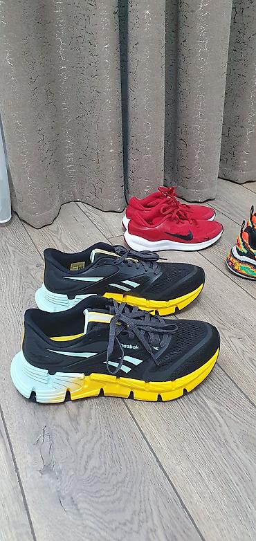 Детская обувь: Красные кроссовки Nike для детей - Модель: FB (ярлык на язычке на — 13