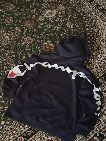 crown atlet: 🧊 CHAMPION HOODIE 📦 В наличии 🎨 Цвет: тёмно-синий 📏 Размер: M — 2