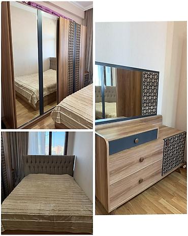 kukna mebili: Yataq dəsti satılır 1000₼.baza və matras var.Ünvan 20 yanvar. 0629 — 1