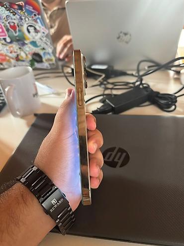 iphone aux: IPhone 14 Pro Max, 256 GB, Qızılı, Qırıq — 7
