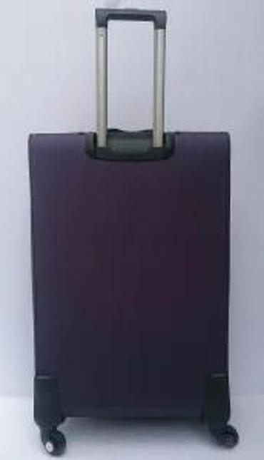 Putni koferi i torbe: Reddy Wenge kofer na točkiće – tekstilni, tamnoljubičaste boje — 13