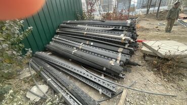 швеллер двухтавровый: Суу агызуучу лоток, Паркинг үчүн, Тик бурчтуу