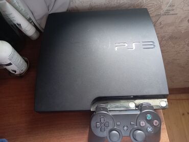 прокат плейстейшен 4: PlayStation 3 (PS3) Slim oyun konsolu DİQQƏT!📢 (Ps3 xarabdır ana