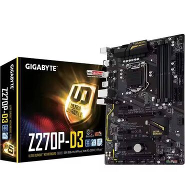 gigabyte h61: Материнская плата, Б/у, Gigabyte, LGA1151, ATX, Для ПК