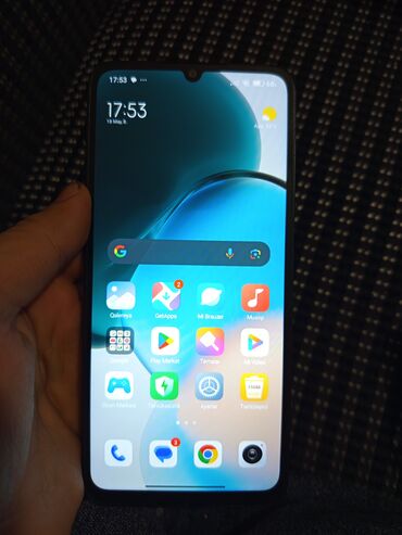 nömrə satılır: Xiaomi Redmi 13C, 256 GB, rəng - Qara, 
 İki sim kartlı
