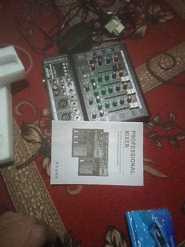 пулты: Аудиомикшер MEIMI M4-USB (4-Channel Mixing) - Компактный 4‑канальный — 2