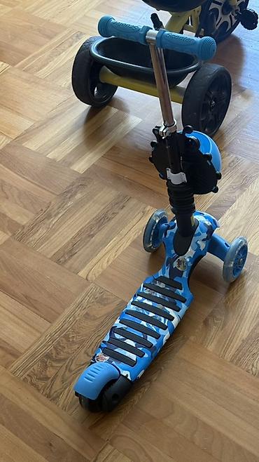 трёхколёсный велосипед: Uşaq üçtəkərli velosipedi və skuter dəsti - Üçtəkərli velosiped — 5