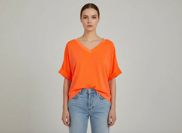 bluzki neon: Women's blouse, size One size