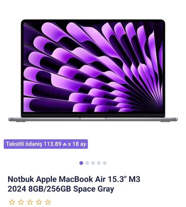 notebook satiram: Новый Apple MacBook, 15 ", AMD A3, 256 ГБ, Самовывоз