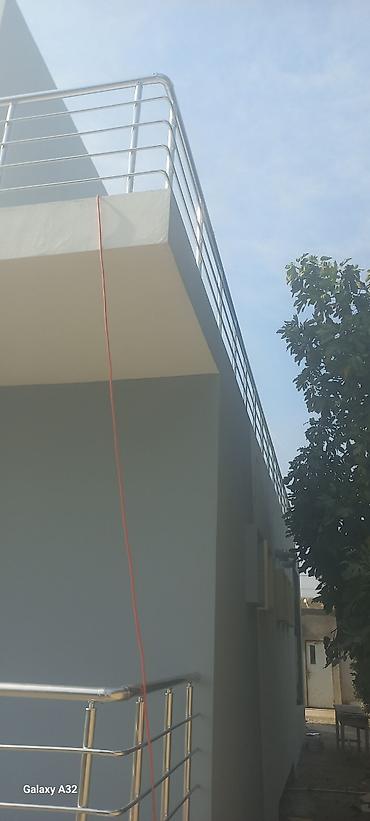 Lalafoda yeni: Balkon məhəccəri, Paslanmaz polad — 3