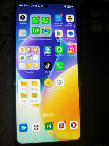 Honor: Honor 7X, Б/у, 256 ГБ, цвет - Черный, 2 SIM — 2