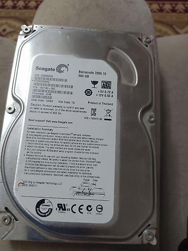 ddr4 ecc: Накопитель для ПК, Б/у, Seagate, HDD, 512 ГБ, 3.5", Для ПК — 1