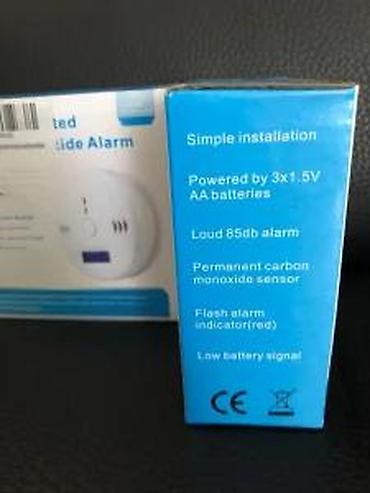 Ostali merni alati: Detektor ugljen-monoksida sa alarmom i LCD ekranom - Baterijski — 12