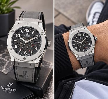 Qol saatları: Yeni, Qol saatı, Hublot, rəng - Qara — 3