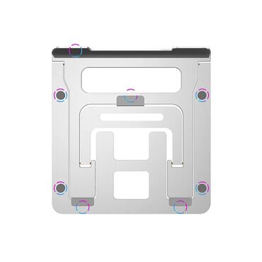 Адаптеры питания для ноутбуков: Подставка для ноутбука N23 Art 3496 Алюминиевая подставка для