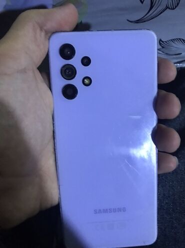 планшет бу: Samsung Galaxy A32, 128 ГБ, цвет - Фиолетовый