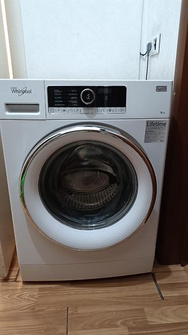 kitchen aid: Стиральная машина Whirlpool, фронтальная загрузка. - Загрузка: 9 кг - — 1