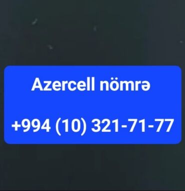 SİM-kartlar: Nömrə: ( 010 ) ( 3217177 ), İşlənmiş