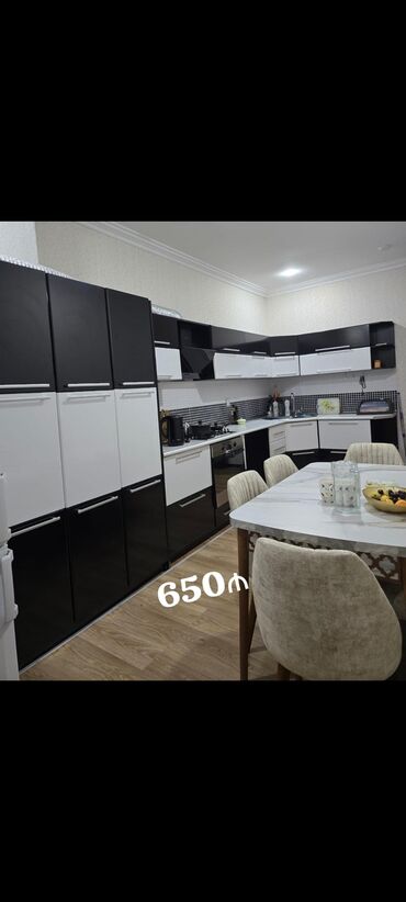 Mətbəx mebeli: *MƏTBƏX mebeli :-TƏCİLİ SATILIR*‼️ QİYMƏT:-650₼ ÖLÇÜ:-4.7*1.8