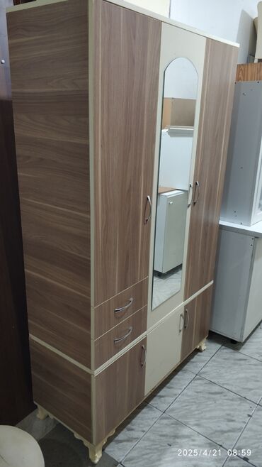 kombi şkaf: İşlənmiş, Açılan, 3 qapılı Düz dolab, Qarderob, paltar dolabı, Azərbaycan