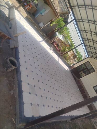 Укладка плитки: Укладка тротуарной плитки под навесом/на террасе - Профессиональная — 4