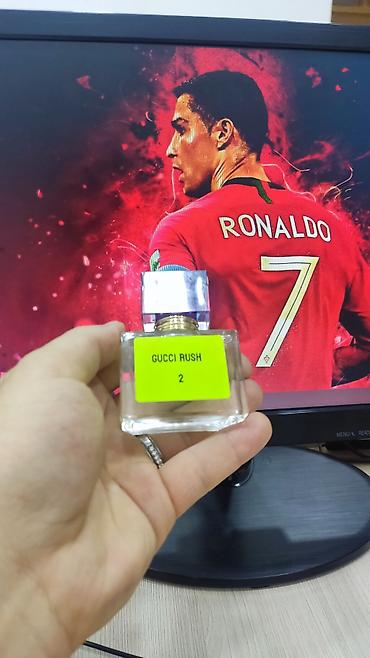 gucci rush: Məhsul: “Play in Red – Ajmal Amber Wood” ətir ekstraktı Təsvir: - — 7