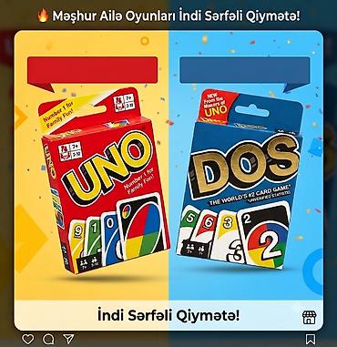 oyuncalar: UNO və DOS kart oyunları - Ailə və dostlarla əyləncəli vaxt üçün — 1
