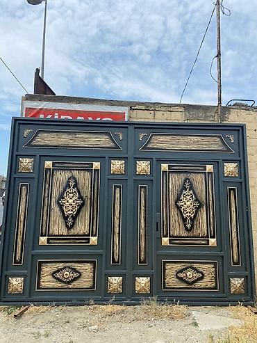 Ворота и комплектующие: Hər kəsə salam. Dəyərli müştərilər istənilən material və ölçüdə — 8