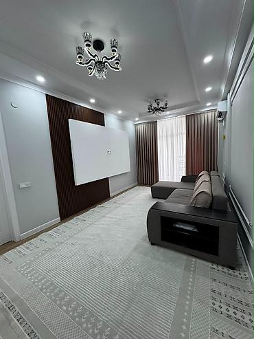 2 комнаты, 73 м², Асанбай мкр Элитка, 11 этаж, Дизайнерский ремонт