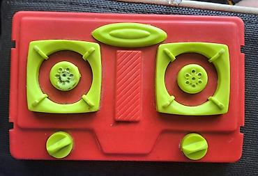 Игровые наборы: Uşaq oyuncağı – plastik soba/panel dəsti - Rəng: qırmızı korpus — 1