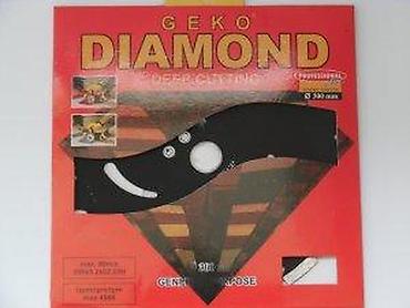 Rezne i brusne ploče: GEKO segmentni dijamantski rezni disk - Tip: Dijamantska segmentna — 7