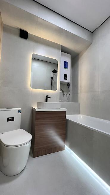 арт сити элит хаус: 1 комната, 40 м², Асанбай мкр Элитка, 13 этаж, Свежий ремонт — 10