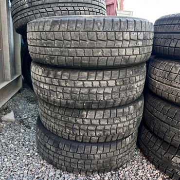 Шины: Шины 215 / 60 / R 16, Зима, Б/у, Комплект, Легковые, Япония, Dunlop