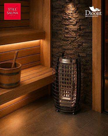 SAO Sauna Heater SAO modeli müxtəlif həcmli saunalar üçün effektiv və