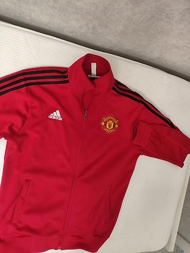 спортивный вещи: Куртка-тренировочная Manchester United от Adidas - Модель: спортивная — 2