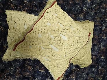 Другой декор и предметы интерьера: Декоративные подушки макраме. Эксклюзивная ручная работа!!!Нить — 8