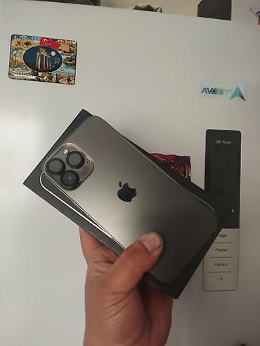 Apple iPhone: IPhone 13 Pro Max, Б/у, 256 ГБ, Графит, Коробка, 77 % — 1