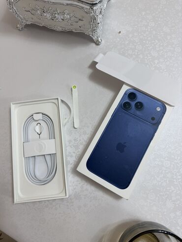 Apple iPhone: IPhone 17 Pro Max, 256 ГБ, Синий, Коробка, 100 % — 5