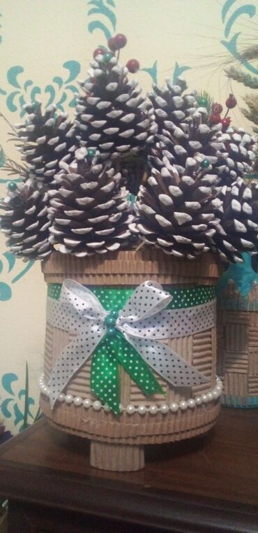 Yeni il oyuncaqları və bəzəkləri: Yeni il ücün əl işləri — 9