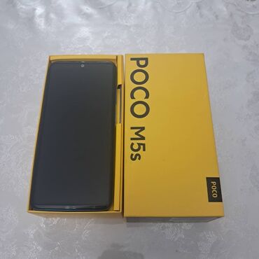 Poco: Poco M5s, Б/у, 128 ГБ, цвет - Синий