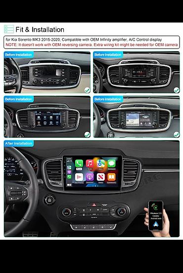 micro cd: Мультимедийная Android‑магнитола для Kia Sorante (панель под штатное — 5