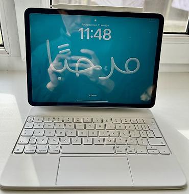 i̇pad: Планшет, Apple, память 256 ГБ, 11" - 12", 5G, Б/у, Классический цвет - Белый — 2