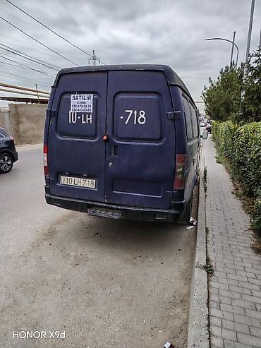 avto 444: GAZelle yük/miniven Xüsusiyyətlər: - Marka/model: GAZ (GAZelle) - — 2