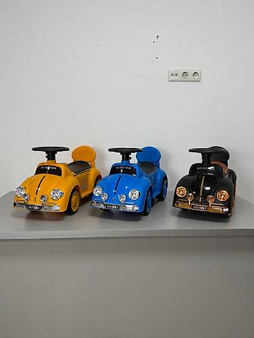 толокар машинка: Каталка-машинка для детей (формат ride-on) в ретро-стиле — 1