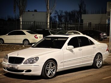 Mercedes-Benz: Mercedes-Benz S-Class: 2002 г., 5 л, Автомат, Бензин, Седан